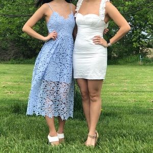 Light Blue Small MIDI Dress ASTR The Label